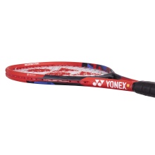 Yonex Kinder-Tennisschläger VCore 7th Gen. 2023 25in (9-12 Jahre) rot - besaitet -